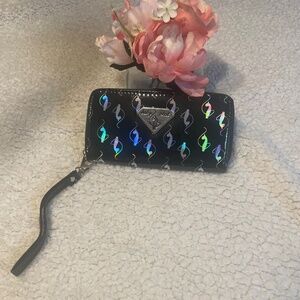 Midnight black/Holo Baby Phat wallet